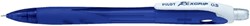 Vulpotlood PILOT Begreen Rexgrip HB 0.5mm blauw