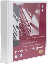 Presentatieringband Multo A4 23-rings O-mech 26mm wit