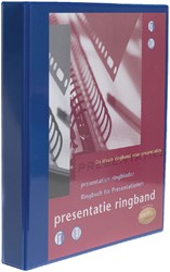 Presentatieringband Multo A4 23-rings O-mech 26mm blauw