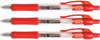 Gelschrijver Quantore grip drukknop 0.7mm rood-3