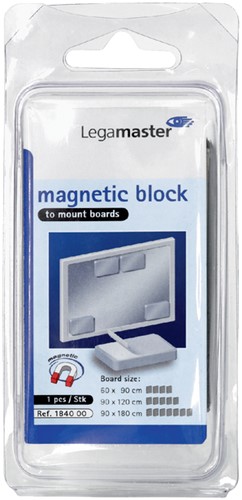 Magneet Legamaster 50x75x12mm blokmagneet-2