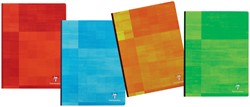 Notitieboek Clairefontaine 90x140mm lijn assorti