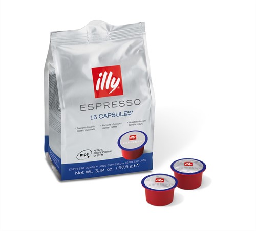 Illy koffiecapsules Lungo