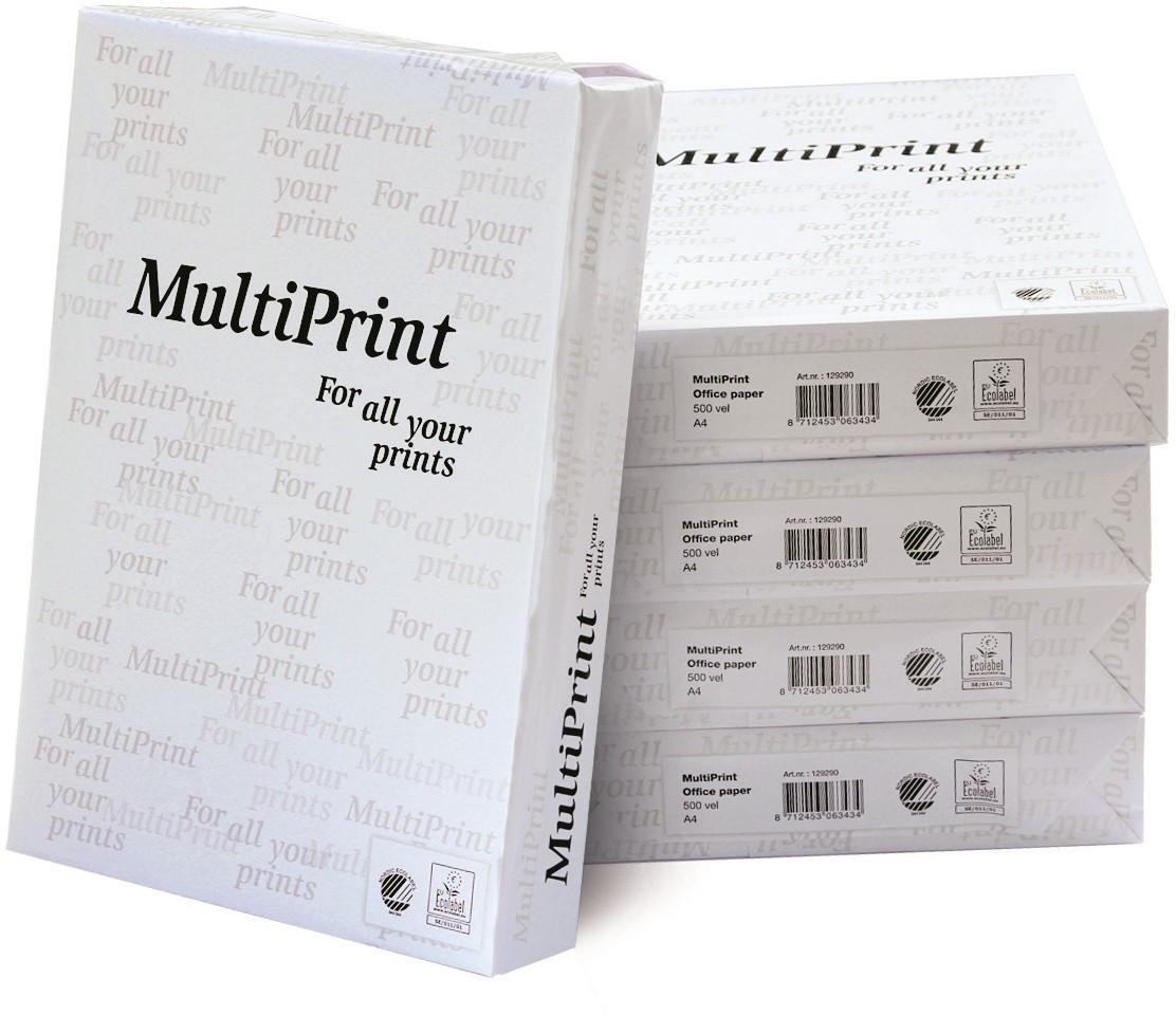 Diplomatie tiran Vlek Kopieerpapier Multiprint A4 wit 500vel bij Delo
